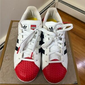 Lego Stan Smith Adidas. Size 6Y